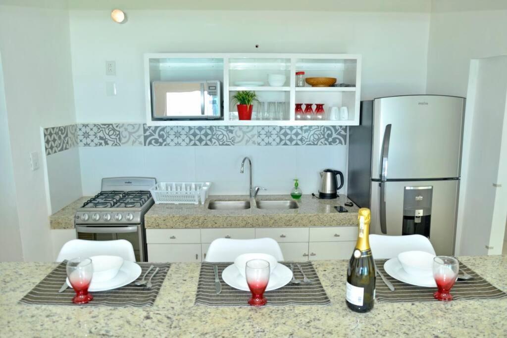 Ar Ocean View Apartments อิสลามูเฮเรส ภายนอก รูปภาพ